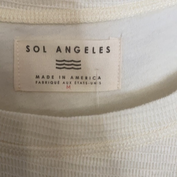 NWT Anthropologie SOL ANGELES Cold-Shoulder‎ Dress size Medium - Picture 8 of 13